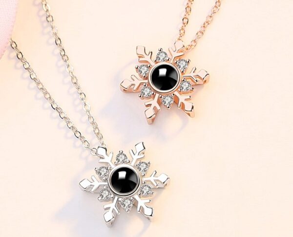 Collar Copo de Nieve