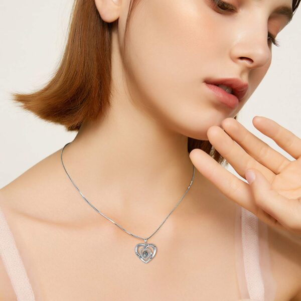 Collar Corazón de Luna - Imagen 3