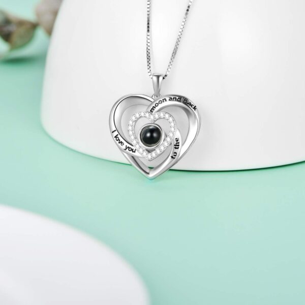 Collar Corazón de Luna - Imagen 4