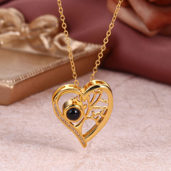 Collar Corazón Árbol de la Vida - Imagen 3