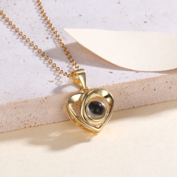 Collar Corazón Espiral - Imagen 3