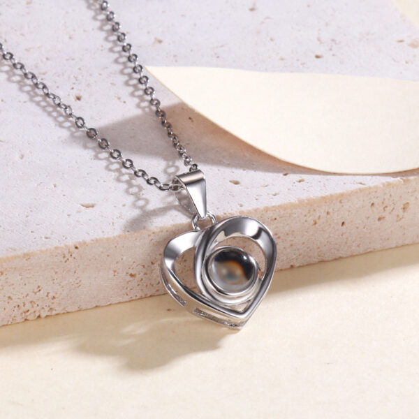 Collar Corazón Espiral - Imagen 4