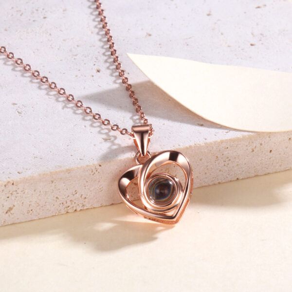 Collar Corazón Espiral - Imagen 2