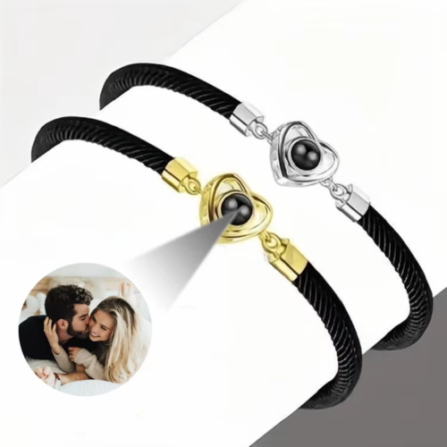 Pulsera corazón con cordón torsal