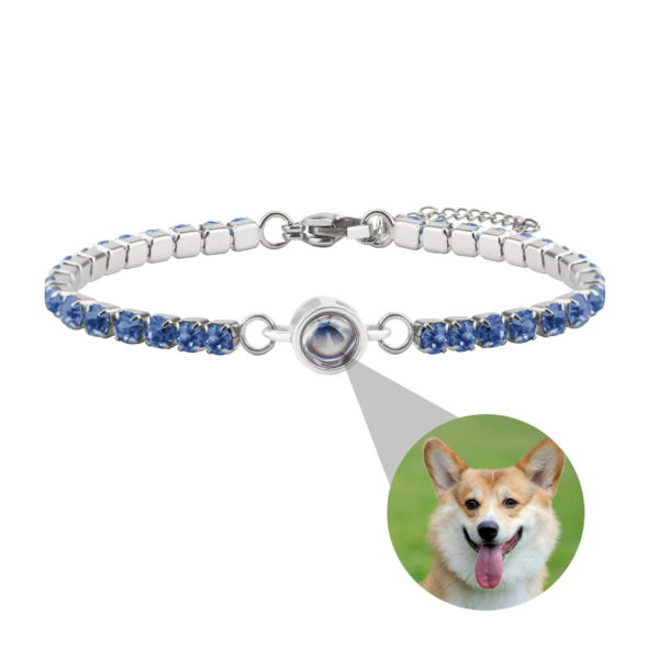 Pulsera con cadena brillante - Imagen 4