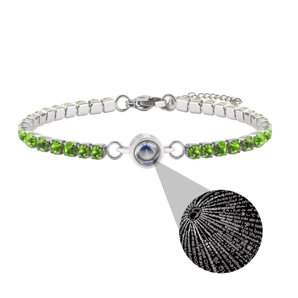 Pulsera con cadena brillante - Imagen 3