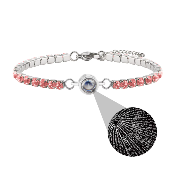 Pulsera con cadena brillante - Imagen 2
